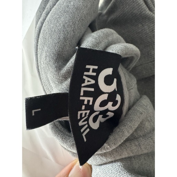 LARGE HALF EVIL VAMEE SKETCHBOOK HOODIE & SWEATPANTS SET ❤️✅ NEW SHIPS ASAP - Picture 16 of 16